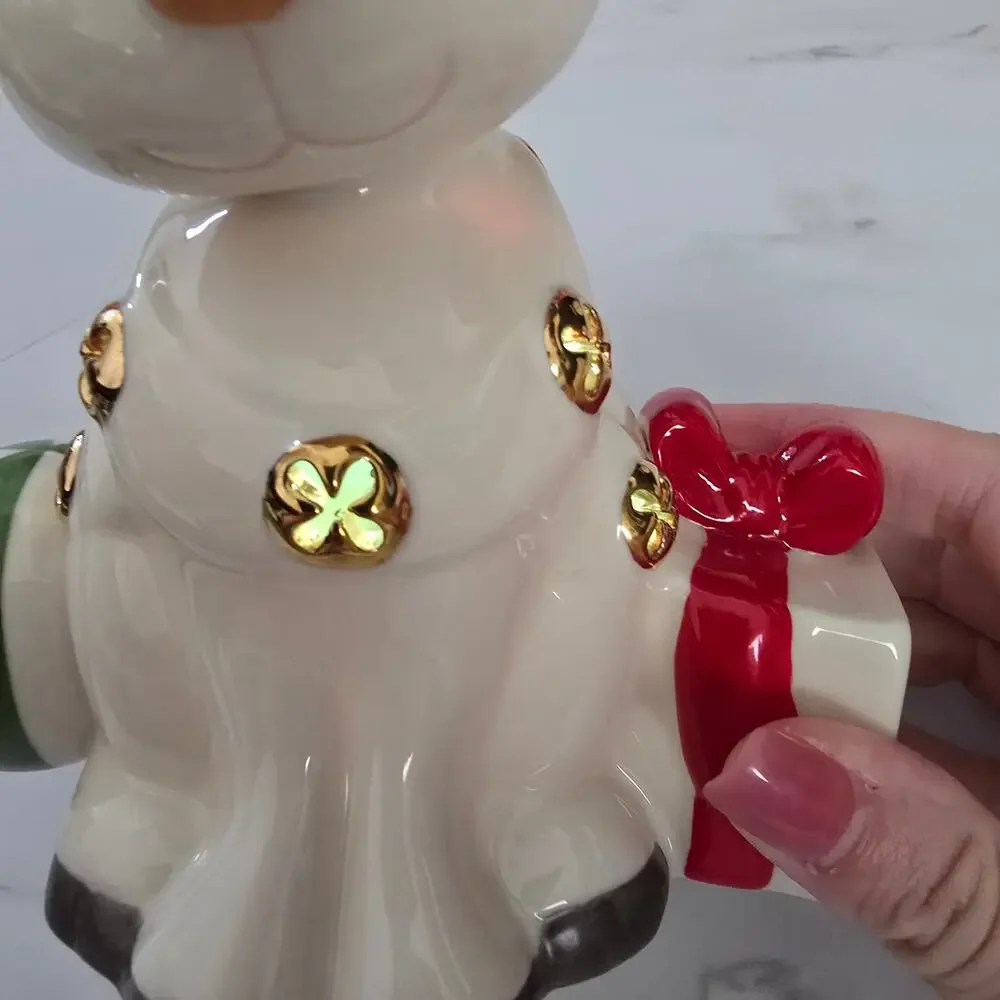 New Lenox Raindeer North Pole Sparkle Light Up Figuren